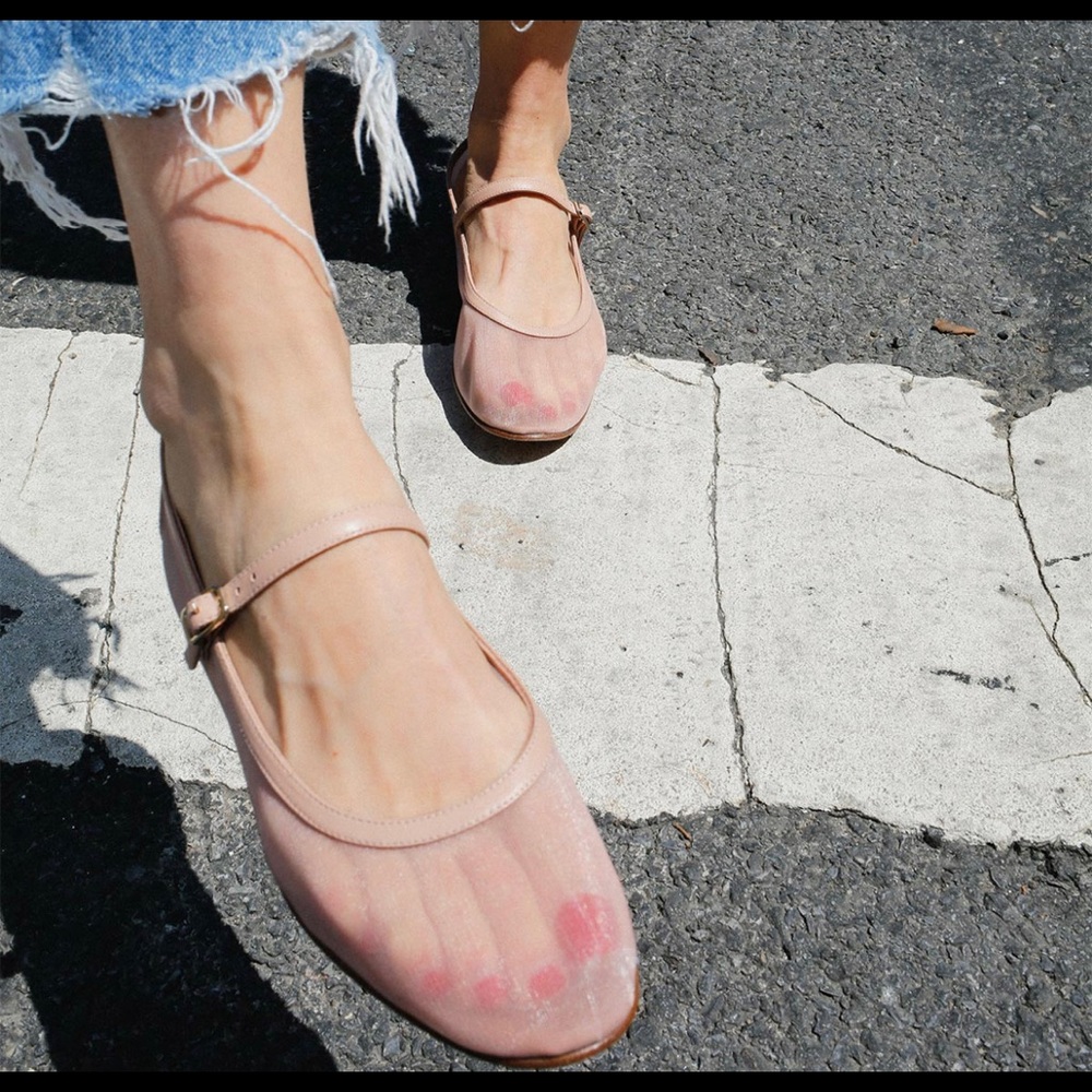 Brand new Margaux mesh maryjanes